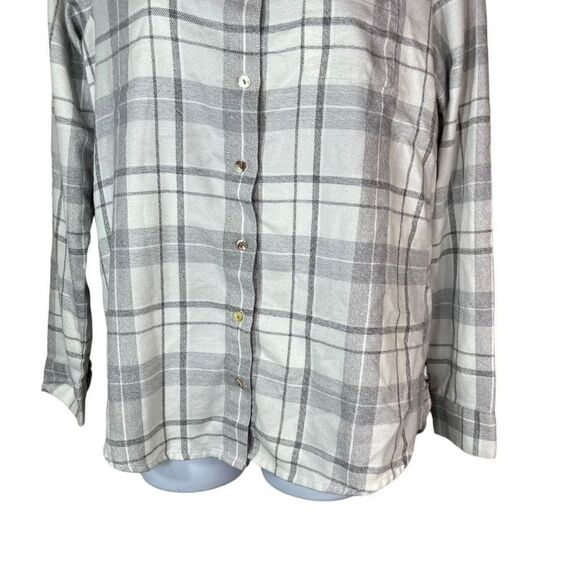 Kuhl Kamila Flannel Button Down Shirt Size Small - Picture 3 of 10